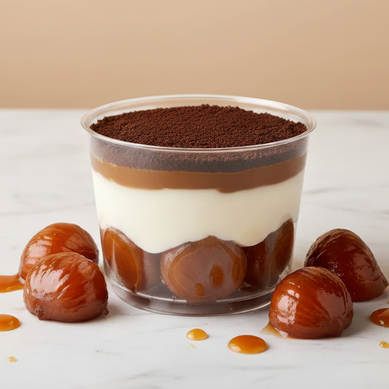 Kestaneli Balkabakli Crumble Cup