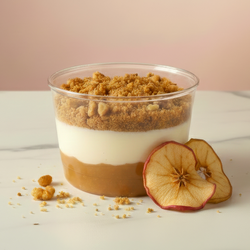 Elmalı Tarçınlı Crumble Cup