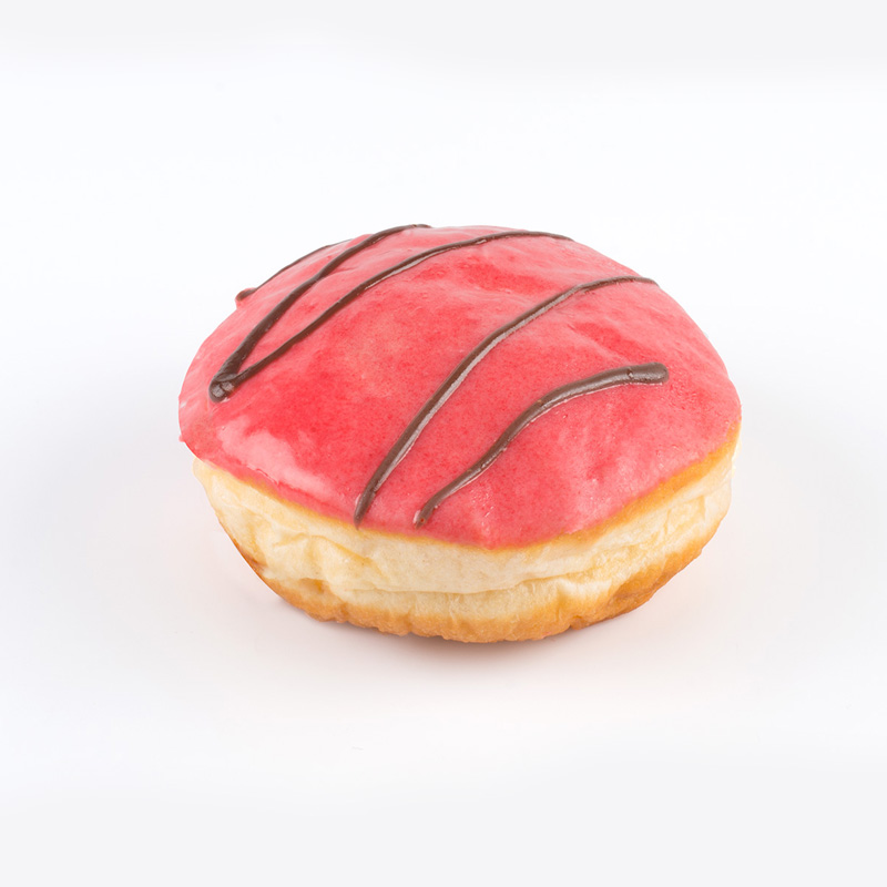 Pembe Berliner (Çilek Dolgulu)