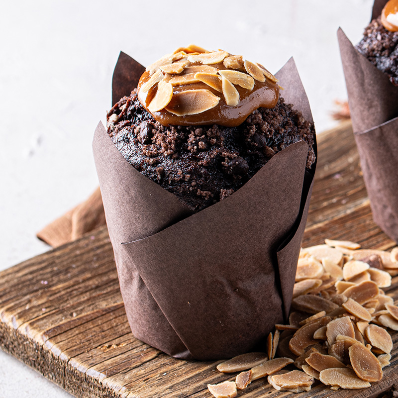 Muffin Dolgulu Çikolatalı