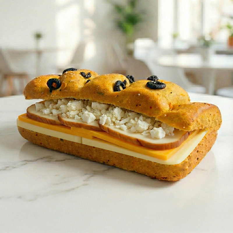 İtalyan Focaccia 5 Peynirli
