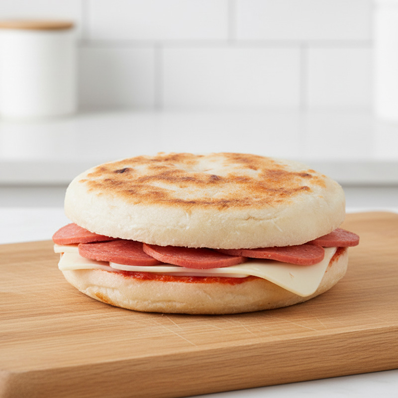 Sucuklu Bazlama Tost (Piliç)
